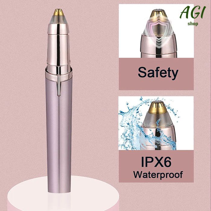 Women Electric Eyebrow Trimmer Eye Brow Shaper Pencil Face Hair Remover Eyebrow Shavers USB Charging, Automatic Eyebrow Shavers Pocketknife Mini Shaper Shaver Painless Razor Facial Hair Remover