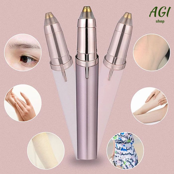 Women Electric Eyebrow Trimmer Eye Brow Shaper Pencil Face Hair Remover Eyebrow Shavers USB Charging, Automatic Eyebrow Shavers Pocketknife Mini Shaper Shaver Painless Razor Facial Hair Remover