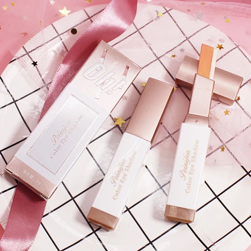 Double Color Glitter Eye shadow Stick Pencil Eyeshadow Makeup Waterproof Bicolor Shimmer Cosmetics Beauty Makeup Tool view 7