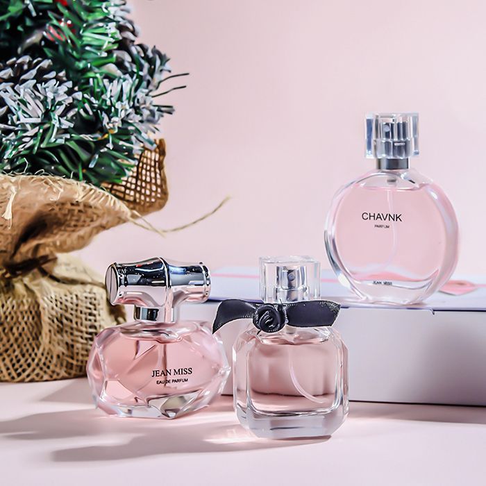 New Arrivals Women Fragrance 30ml*3 Bottles Ladies Perfume Set Flowers Different Fragrance Women Eau De Perfumes Long Lasting Deodorants Girl Student 3Pcs Perfume Set With Gift Box