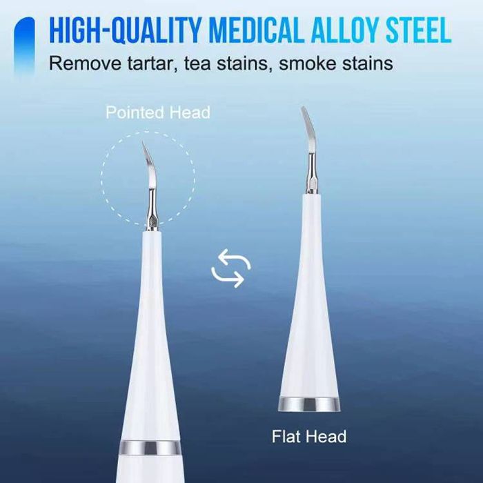 Electric Toothbrush Sonic Dental Teeth Whitening Kit Tooth Whitener Calculus Tartar Remover Tools Cleaner Stain Oral Care, Whitening Instrument Waterproof USB Fast Charging Device For Dental Brush