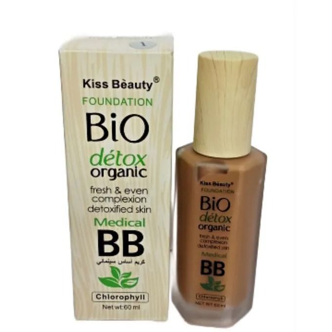 Bio Detox Organic Foundation, Kiss beauty Medical BB
