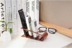 4-TIER TV/DVD/VCR Organizer Remote Control Storage Mobile Phone Holder Stand Organizer Case