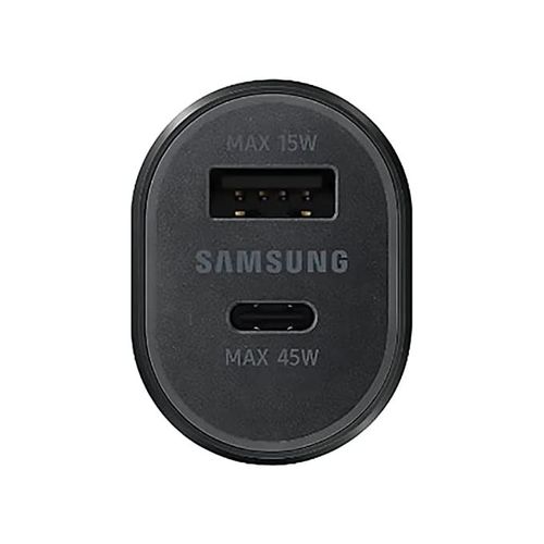 Samsung Super Fast Dual Car Charger Adapter(45W+15W) Two Port Pd With USB Type C Cable