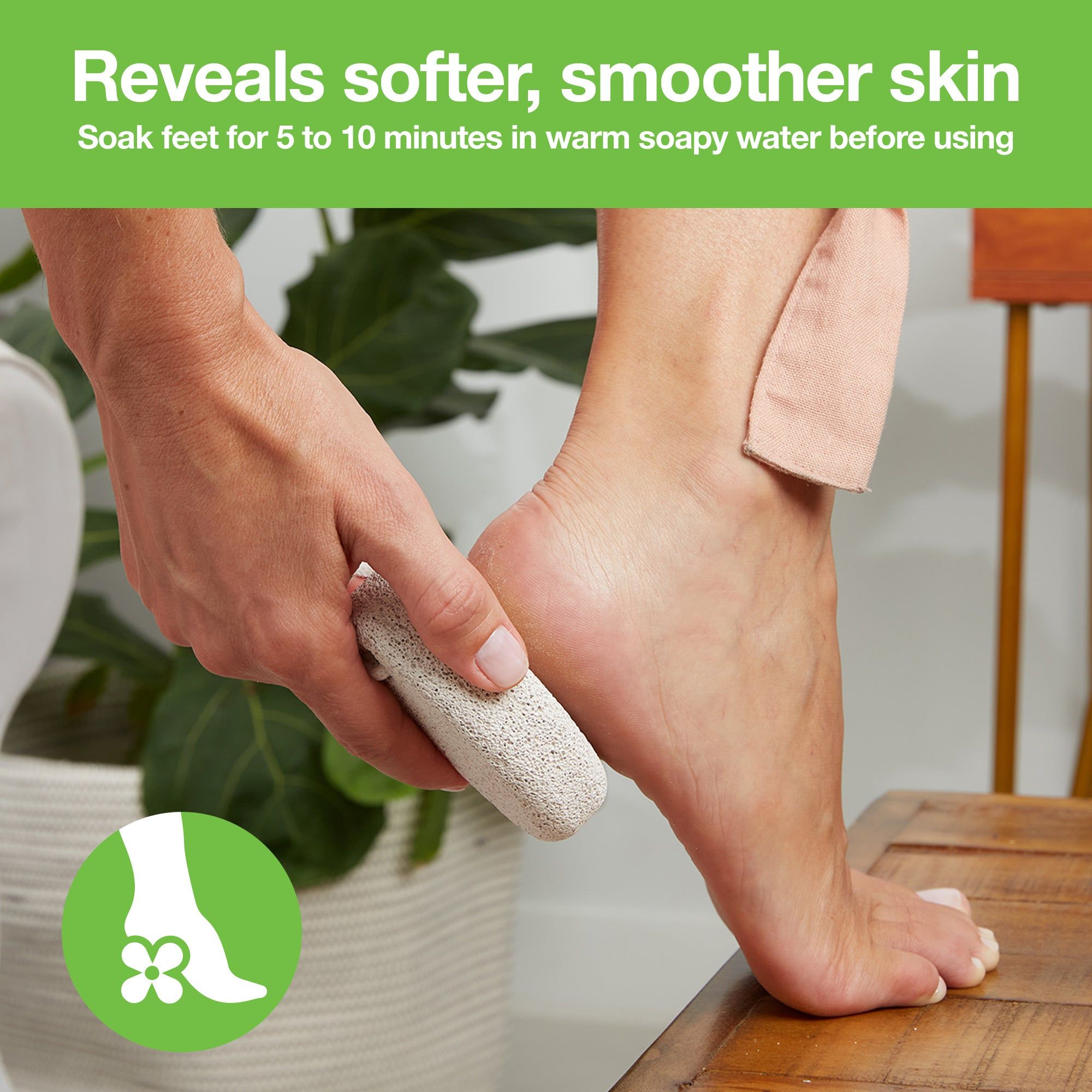 Fashion Foot Care Pumice Stone Pedicure Callus Remover Hard Dead Skin Scrubber