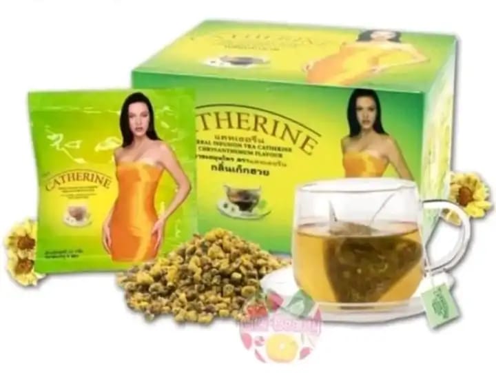 Catherine Slimming (ORIGINAL) Herbal Tea Weight loss Flat Tummy Tea Diet 32 Tea Bags