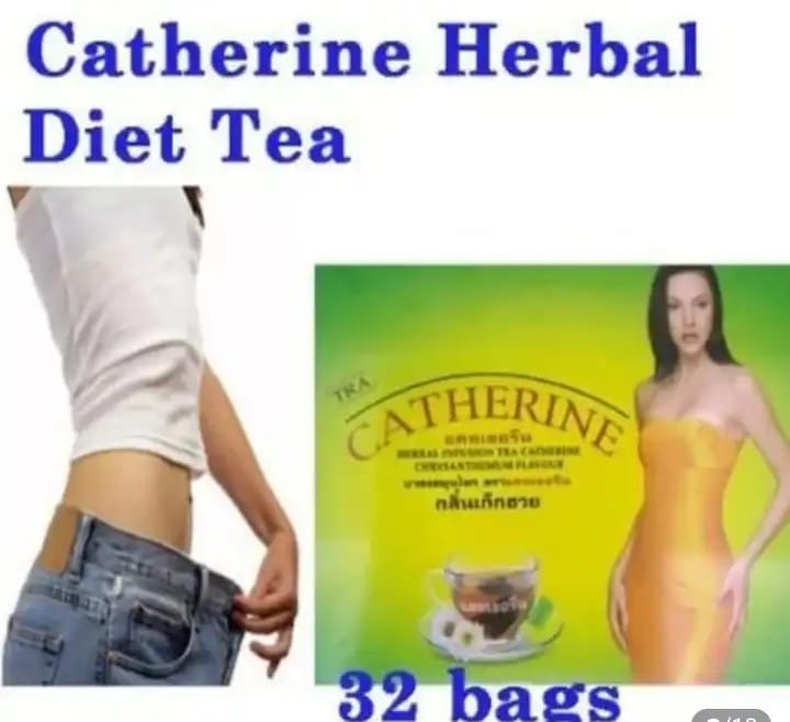Catherine Slimming (ORIGINAL) Herbal Tea Weight loss Flat Tummy Tea Diet 32 Tea Bags