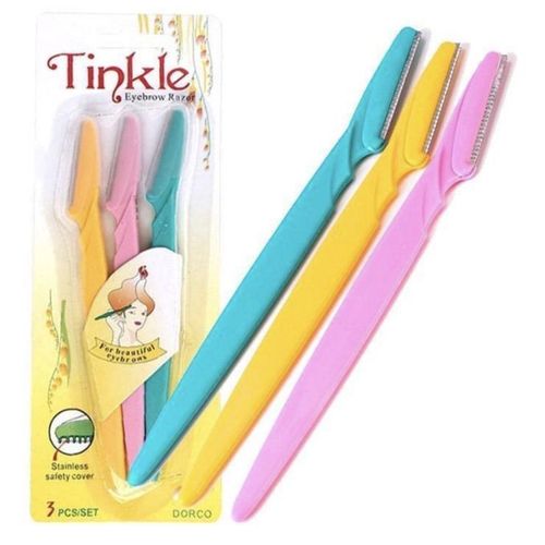 Tinkle Eyebrow Shaper Razor-3pcs