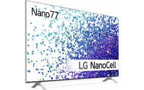 LG NanoCell TV 50 Inch NANO77 Series Cinema Screen Design 4K Active HDR webOS22 with ThinQ AI