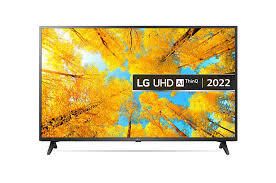 LG UHD 4K TV 55 Inch UQ7500 Series, Cinema Screen Design 4K Active HDR WebOS Smart AI ThinQ
