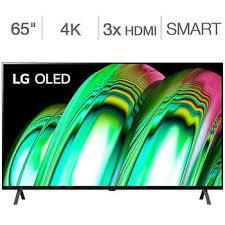 LG 65 Inch Class A2 AUA series OLED 4K UHD Smart webOS 22 w/ ThinQ AI TV
