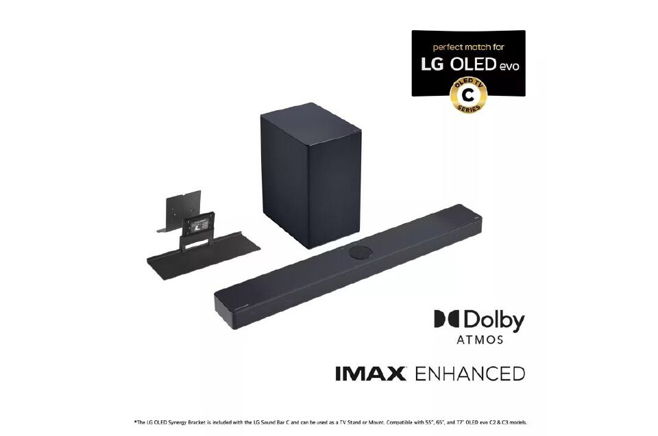 LG Soundbar C with IMAX® Enhanced and Dolby Atmos® 3.1.3 Channel SC9S