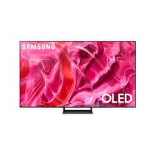 SAMSUNG 65-Inch Class OLED 4K S90C Series Quantum HDR, Dolby Atmos Object Tracking Sound Lite, Ultra Thin, Q-Symphony 3.0, Gaming Hub, Smart TV with Alexa Built-in (QN65S90C, 2023 Model), Titan Black