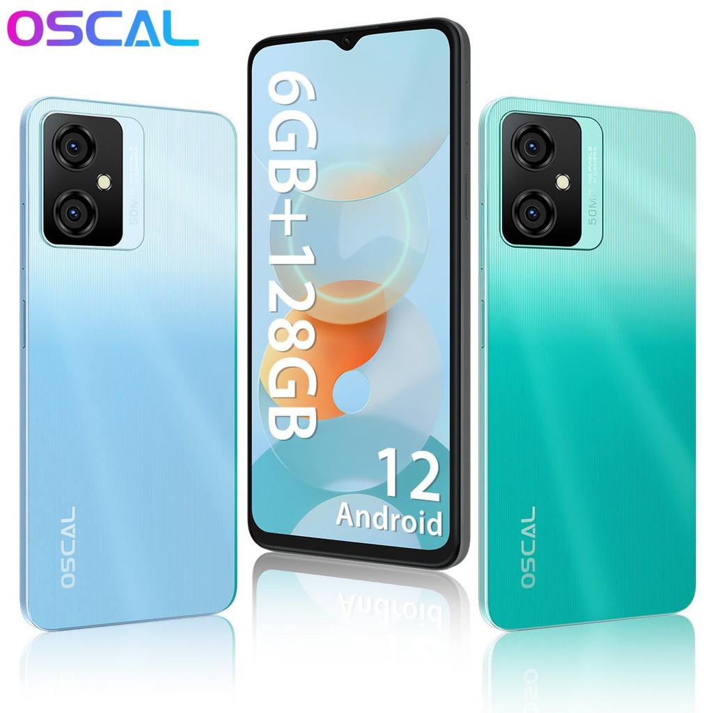 Blackview OSCAL C70 6GB+128GB 6.56 Inch Android 12 4G  50MP+2MP+8MP Camera Smartphone