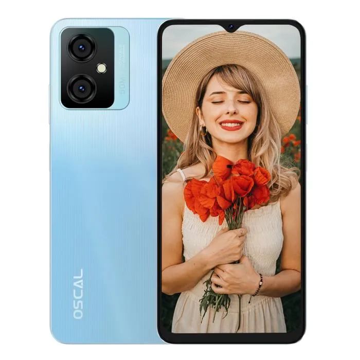 Blackview OSCAL C70 6GB+128GB 6.56 Inch Android 12 4G  50MP+2MP+8MP Camera Smartphone