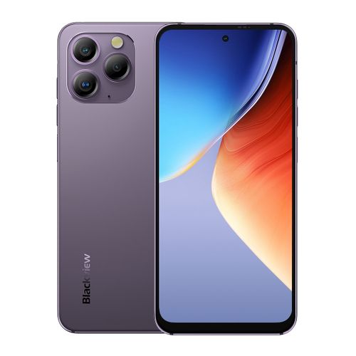 Blackview A96 12GB+256GB  6.5 Inches 48MP+8MP+16MP Camera Android 13 Fingerprint Identification Smartphone Helio G99 4380 mAh Mobile Phone 6.5'' 2.4K Display With 120Hz Cellphone