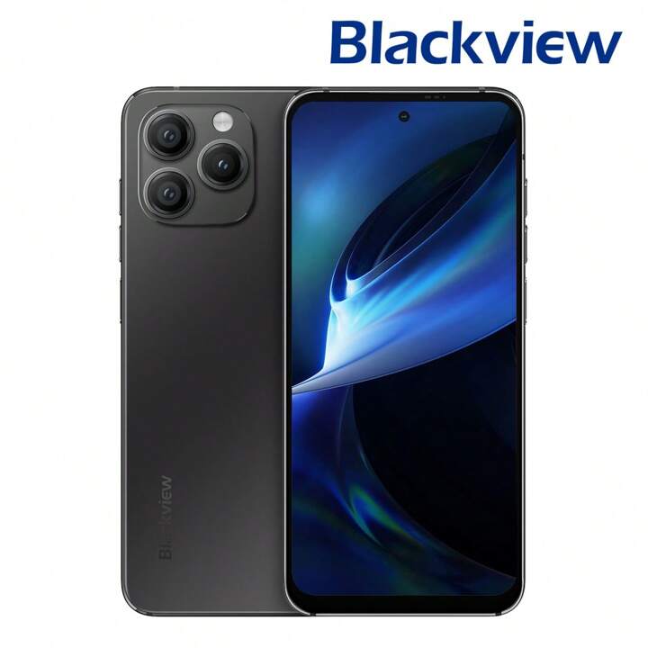 Blackview A96 12GB+256GB  6.5 Inches 48MP+8MP+16MP Camera Android 13 Fingerprint Identification Smartphone Helio G99 4380 mAh Mobile Phone 6.5'' 2.4K Display With 120Hz Cellphone