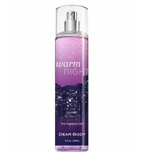 Dear Body Warm Night for WOMEN 4in1 ( Lotion/ Cream/ Fragrance Mist / Shower Gel) Variations available