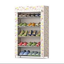 NC Multilayer Shoes Rack Dustproof Nonwoven Fabric Hallway Entryway Shoe rack>Cabinets Space Saving Cabinet Shoe Shelveswith Zipper