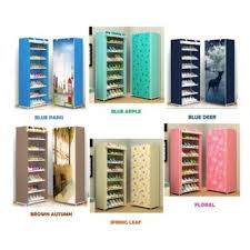 NC Multilayer Shoes Rack Dustproof Nonwoven Fabric Hallway Entryway Shoe rack>Cabinets Space Saving Cabinet Shoe Shelveswith Zipper
