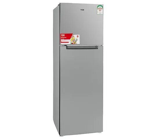 Von VART-36NHS Double Door Fridge 251L - Silver