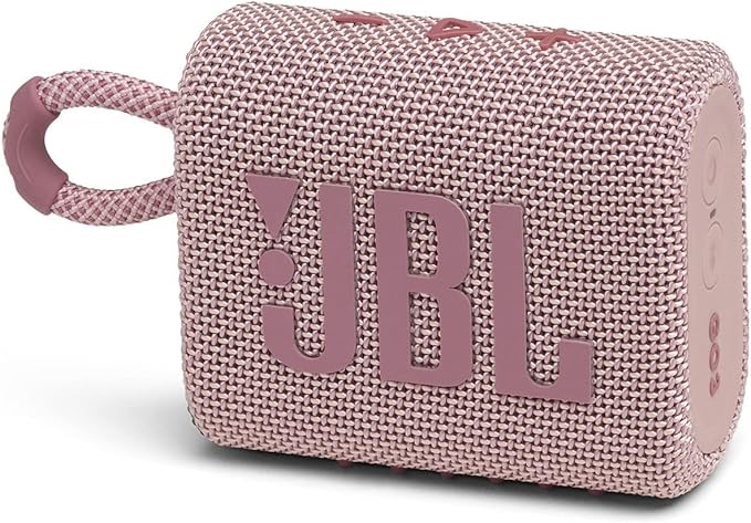 JBL Go 3 Portable Speaker with Bluetooth Built-in Battery Waterproof and Dustproof Feature