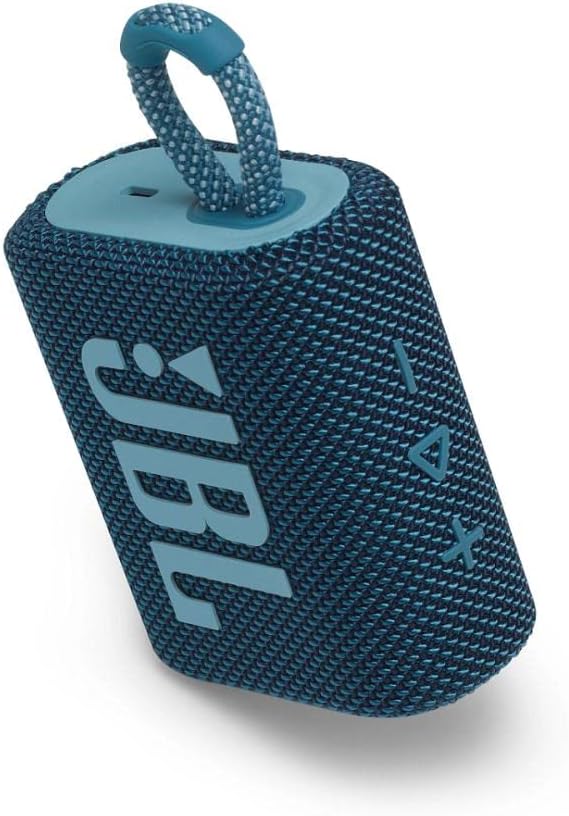 JBL Go 3 Portable Speaker with Bluetooth Built-in Battery Waterproof and Dustproof Feature