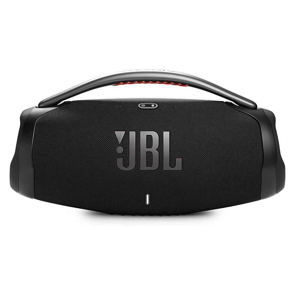 JBL Boombox 3 Black Portable Bluetooth Speaker with Massive Sound, Deepest Bass, IPX7 Waterproof, 24H Playtime, PartyBoost