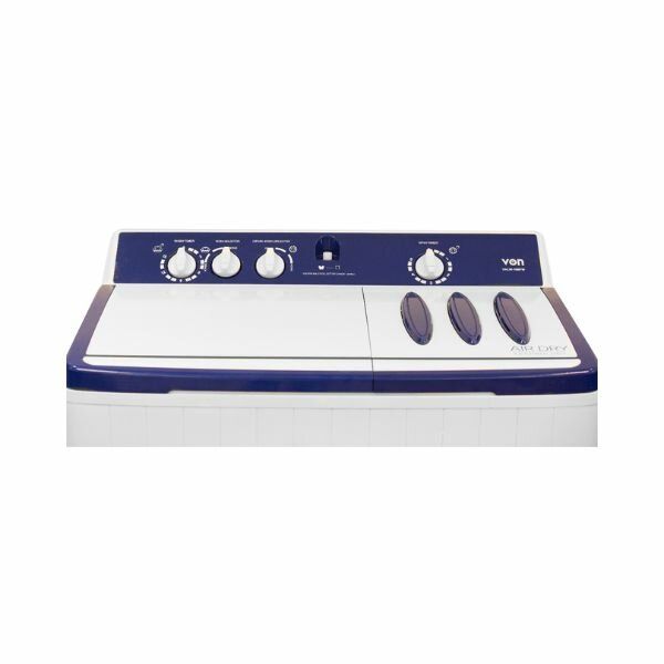Von Semi-Automatic Twin tub VALW-12MFW Twin Tub Washing Machine 12KG
