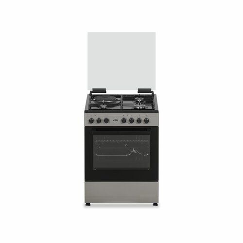 VON Cooker 3 Gas + 1 Electric - VAC6SV31UY Grey