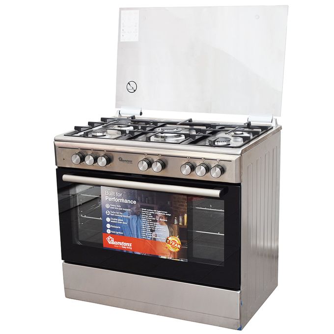 RAMTONS RF/499 5GAS 90X60 INOX COOKER