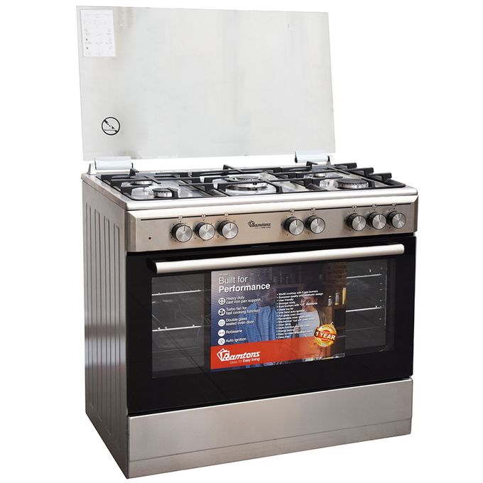 RAMTONS RF/499 5GAS 90X60 INOX COOKER