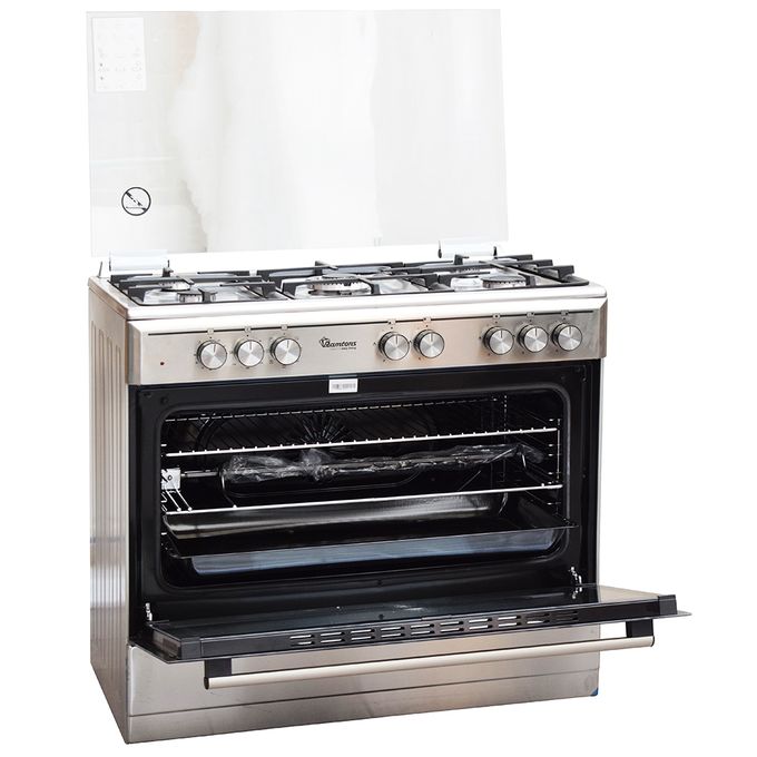 RAMTONS RF/499 5GAS 90X60 INOX COOKER