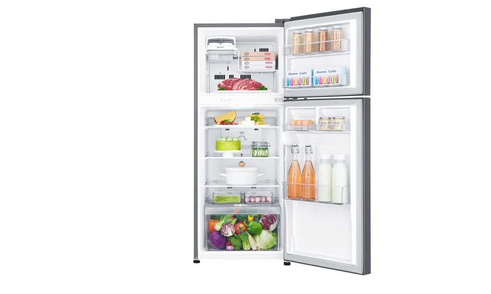 LG GL-C252SLBB Top Mount Freezer Fridge, 234 L - Smart Inverter Compressor, Multi Air Flow, Movable Ice Tray