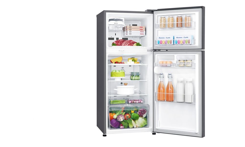 LG GL-C252SLBB Top Mount Freezer Fridge, 234 L - Smart Inverter Compressor, Multi Air Flow, Movable Ice Tray