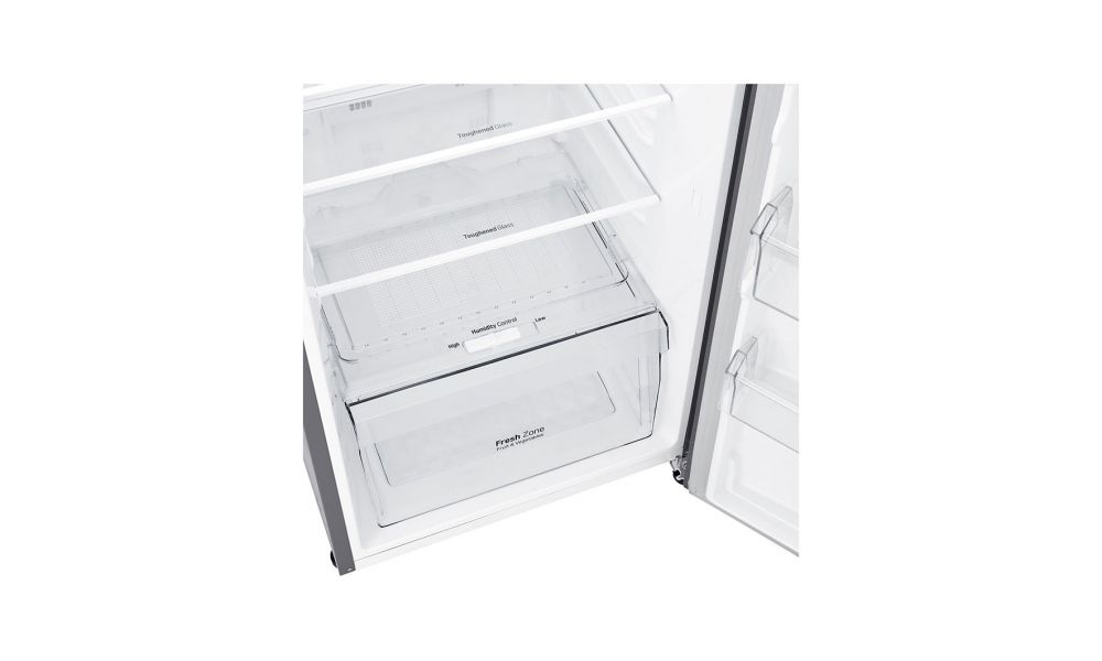 LG GL-C252SLBB Top Mount Freezer Fridge, 234 L - Smart Inverter Compressor, Multi Air Flow, Movable Ice Tray