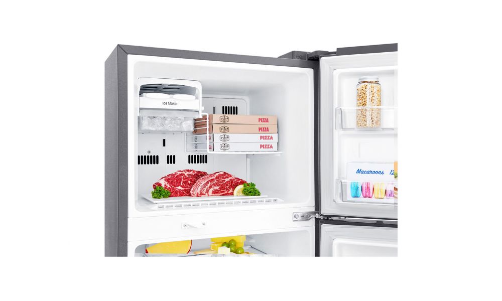 LG GL-C252SLBB Top Mount Freezer Fridge, 234 L - Smart Inverter Compressor, Multi Air Flow, Movable Ice Tray