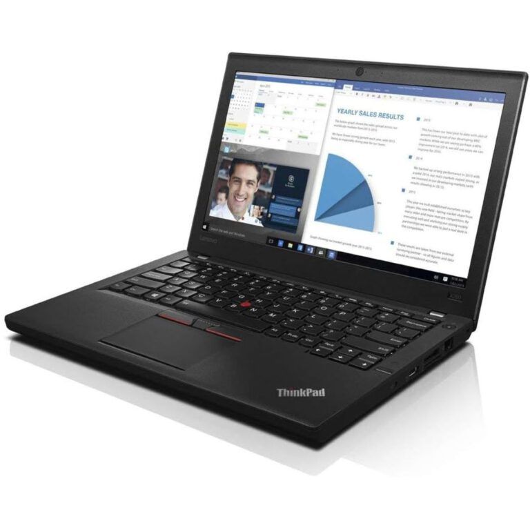 Refurbished Lenovo Thinkpad X260 Laptop Intel Core i5 2.40 GHz 8GB Ram 256GB SSD Windows 10 Pro laptop