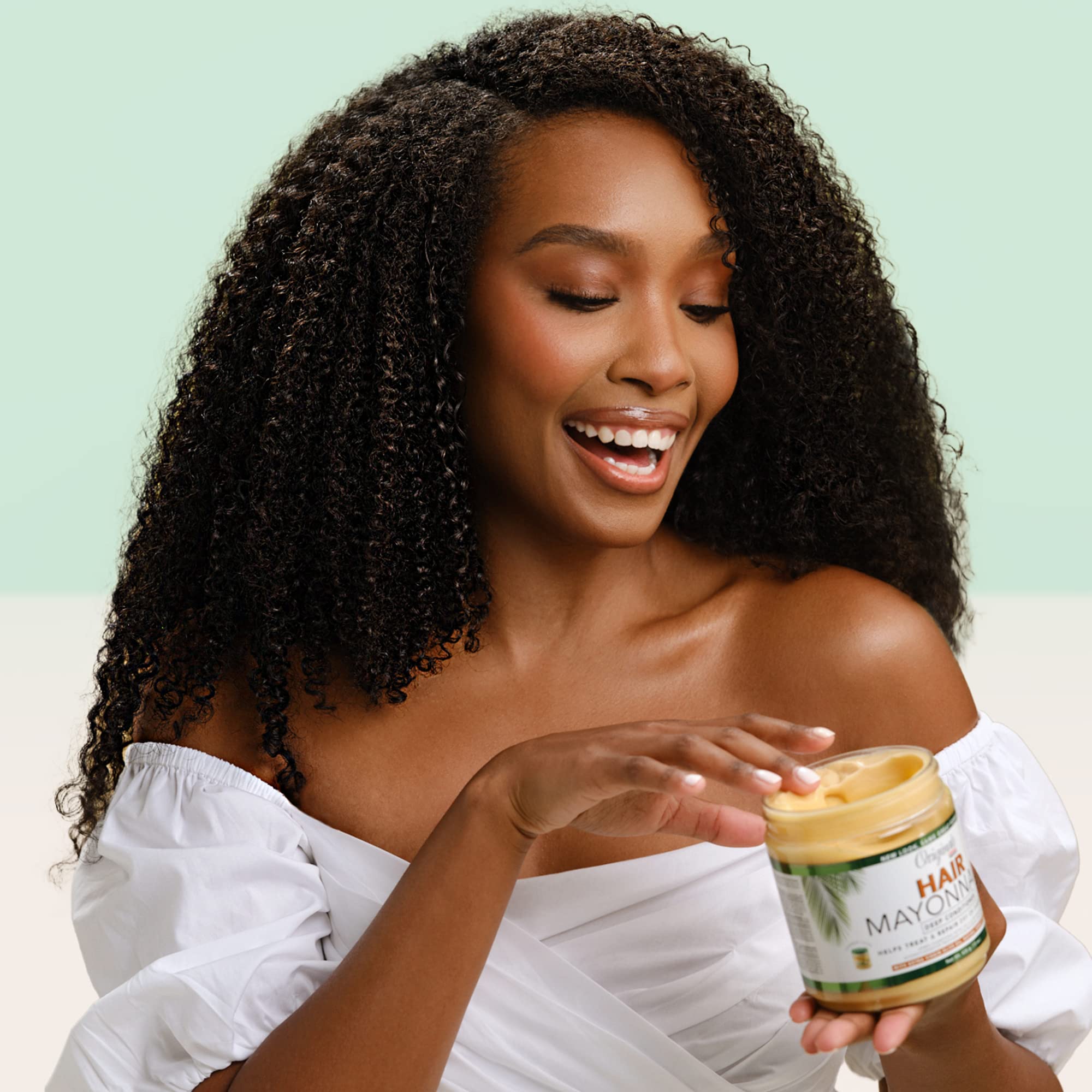 Originals By Africa's Best Hair Mayonnaise Conditioner, Enriched with Natural Botanical Herbal Extracts and Olive Oil to Deep Condition and Repair.
