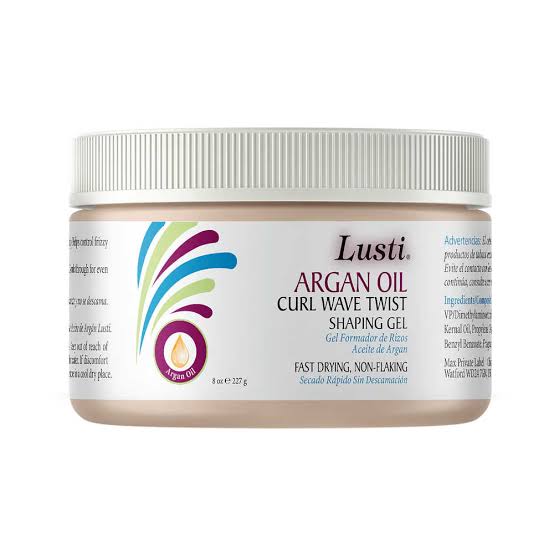 Lusti Argan Oil Curl, Wave, Twist Shaping Gel 227g