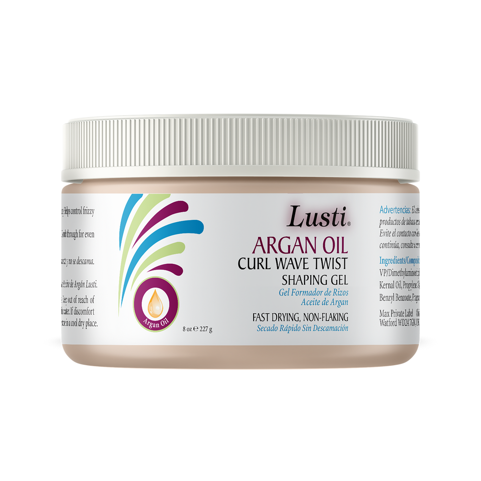 Lusti Argan Oil Curl, Wave, Twist Shaping Gel 227g