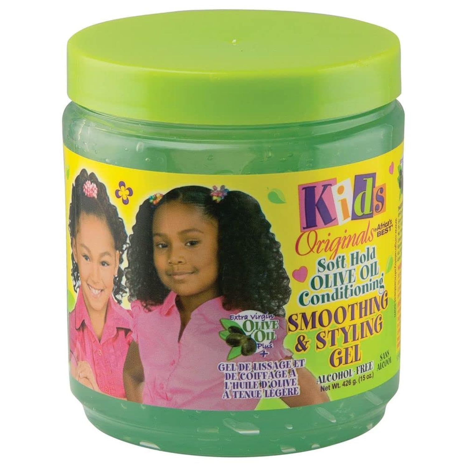Originals by Africa's Best Kids Africa's Best Kids Originals Soft Hold Olive Oil Conditioning Smoothing & Styling Gel, Alcohol Free