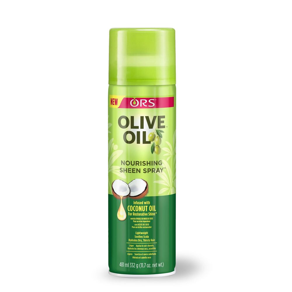 ORS OLIVE OIL NOURISHING SHEEN SPRAY INFUSED WITH COCONUT OIL 85ml