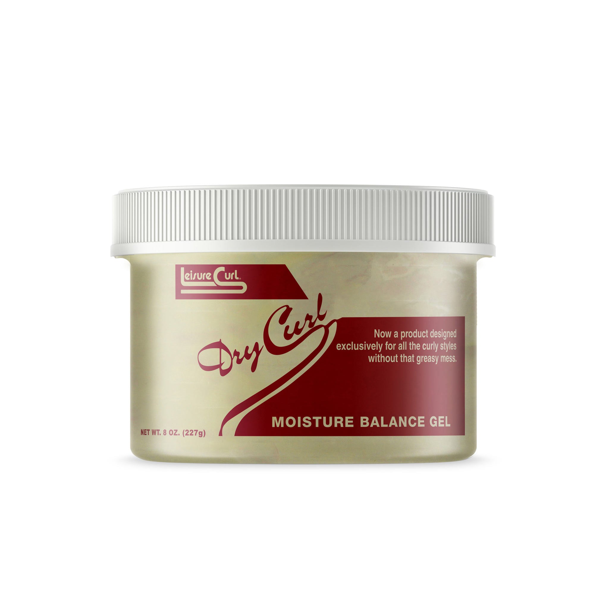 Leisure Curl Dry Curl Moisture Balance Gel 227g (Designed to keep all curly hair styles moisturized without a greasy mess. Curl patterns will be more defined, soft and bouncy.)
