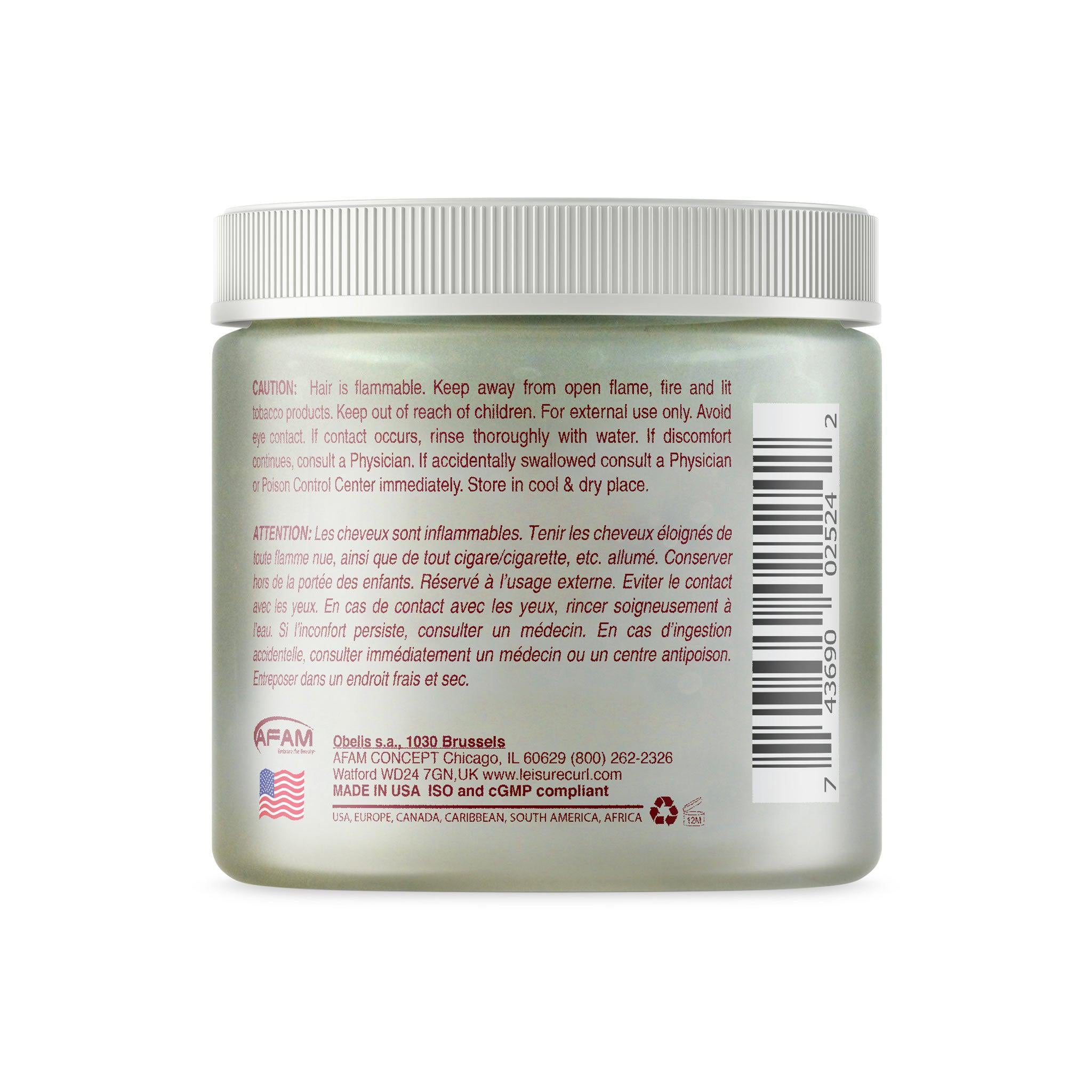 Leisure Curl Dry Curl Moisture Balance Gel 227g (Designed to keep all curly hair styles moisturized without a greasy mess. Curl patterns will be more defined, soft and bouncy.)