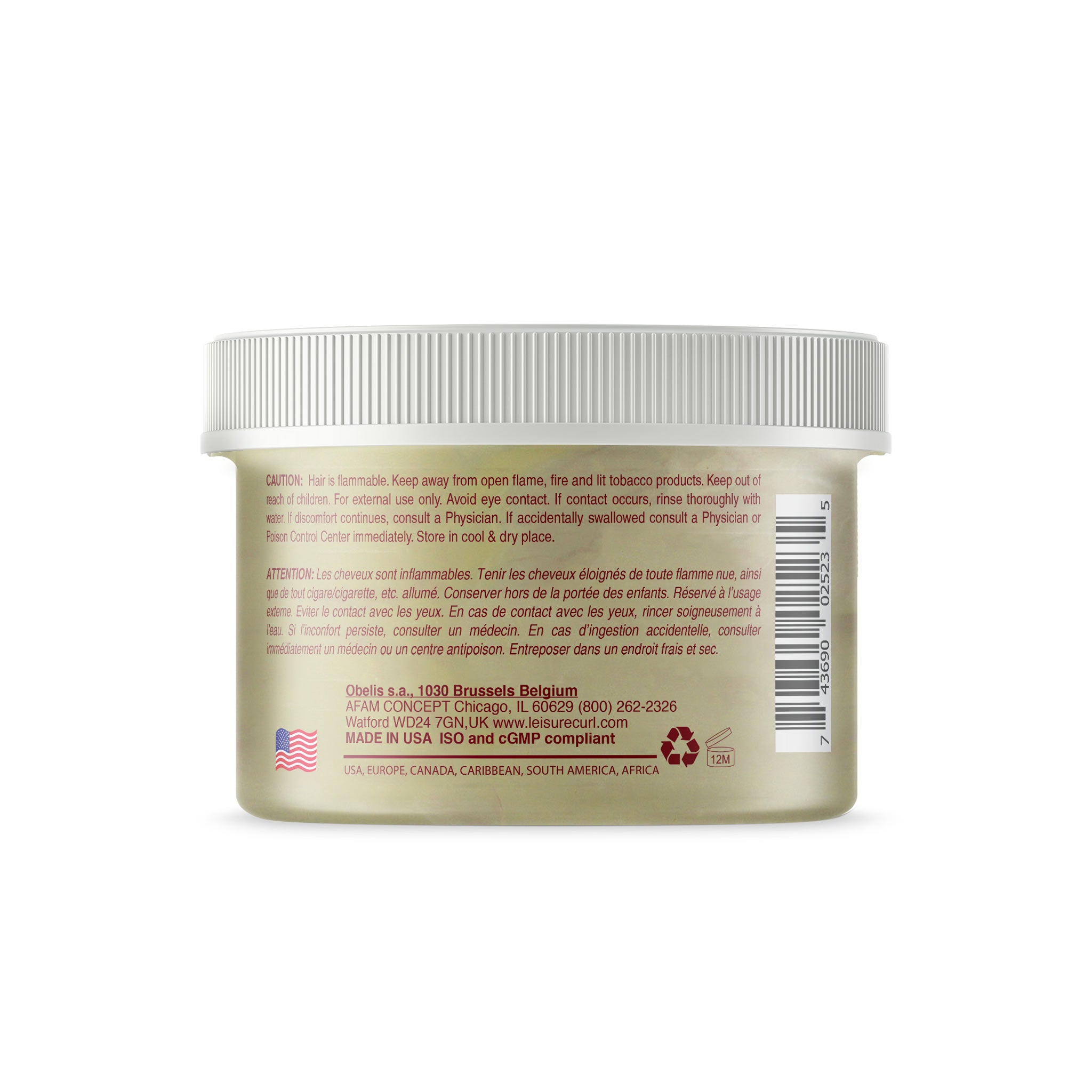 Leisure Curl Dry Curl Moisture Balance Gel 227g (Designed to keep all curly hair styles moisturized without a greasy mess. Curl patterns will be more defined, soft and bouncy.)