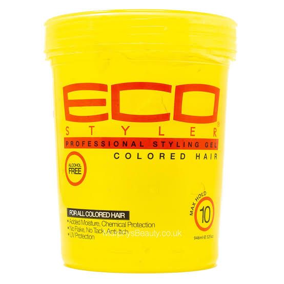 Eco Gel Colored Hair (Yellow) 946ml