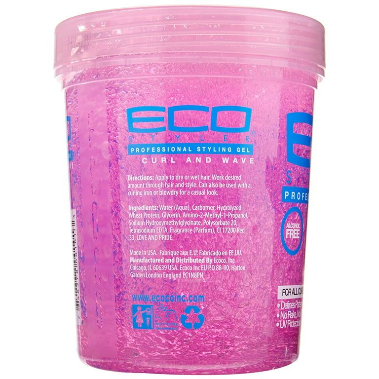 Eco Gel Curl and Wave (Pink) 946 ml