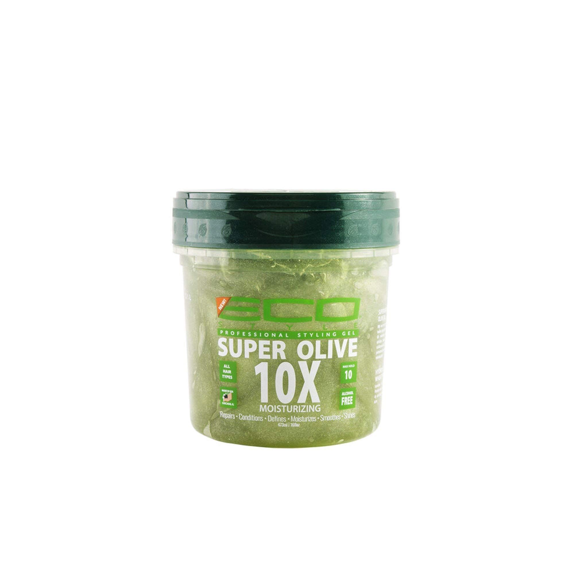 Eco Gel Super Olive 10X Styling Gel 236ml