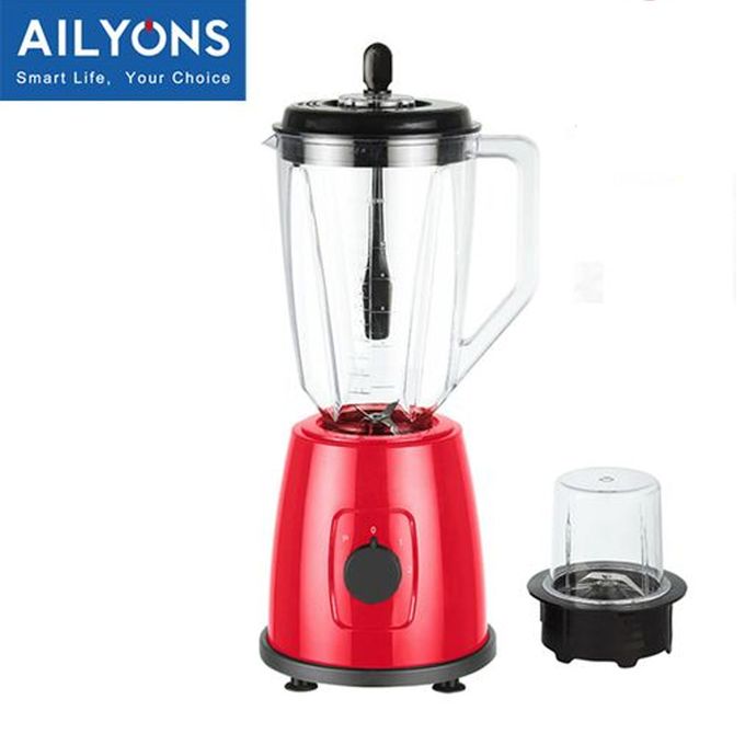 AILYONS TYB-205 Blender 2In1 With GrinderMachine 1.5L red and black